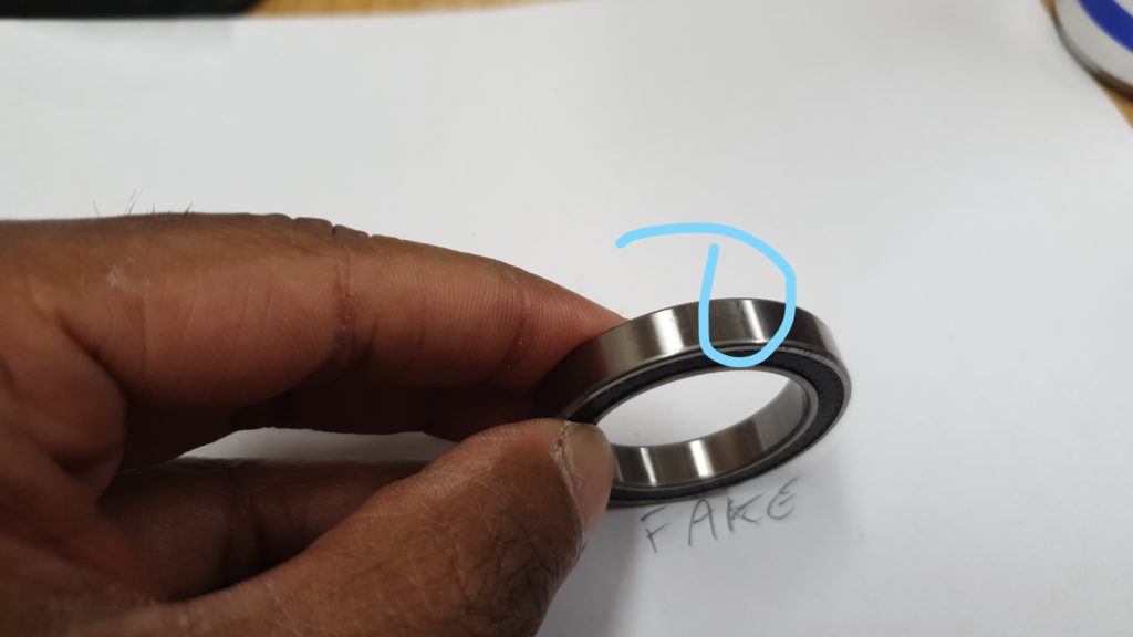 Scratch Bearing Fake Test