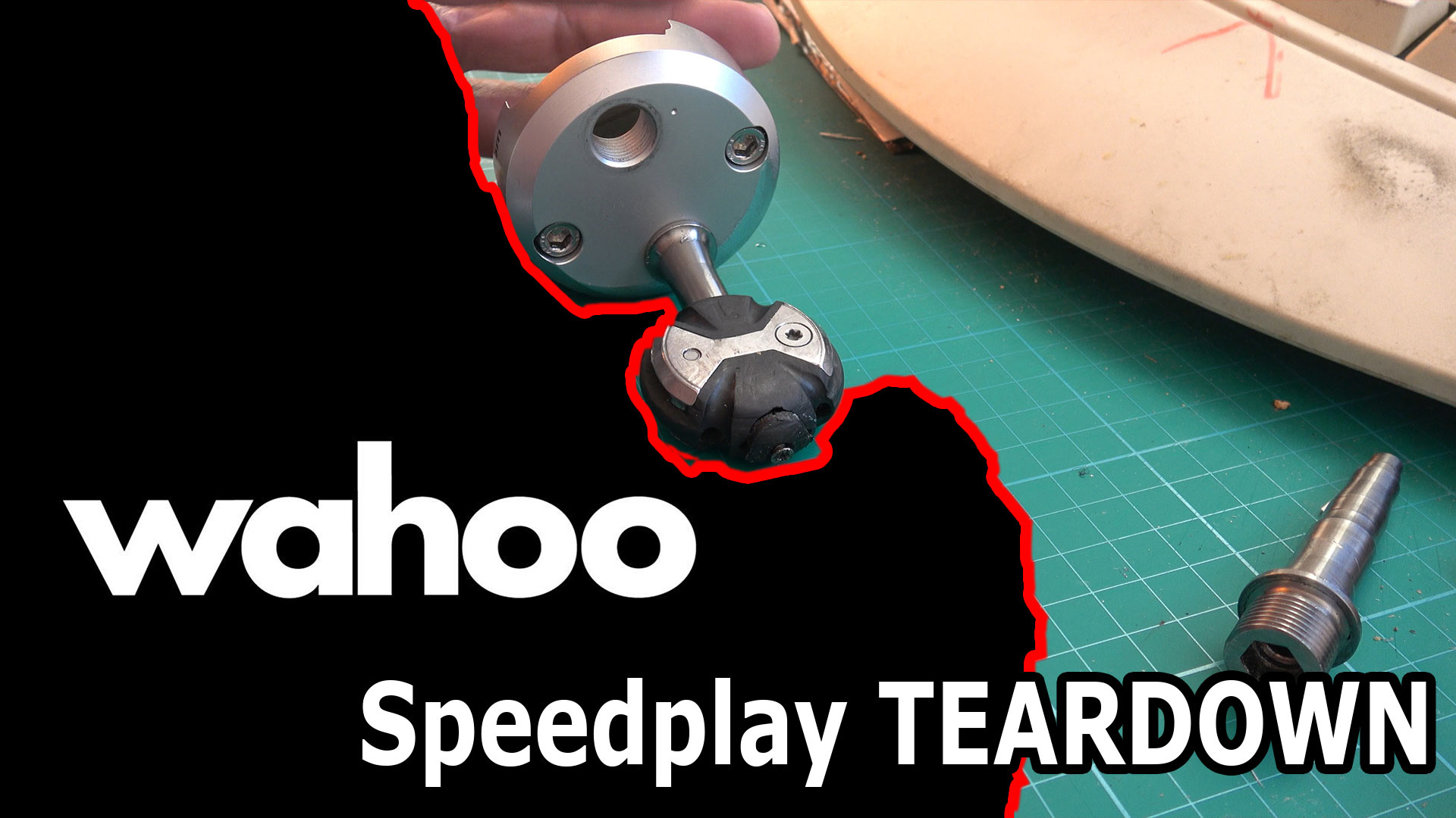 Wahoo Speedplay Pedal Teardown