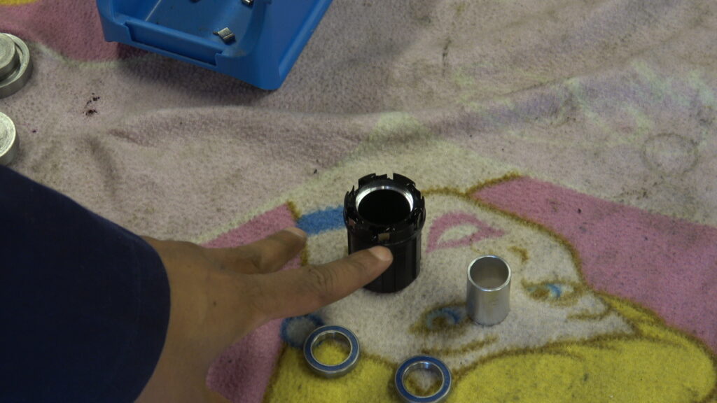 Winspace Freehub Disassembly